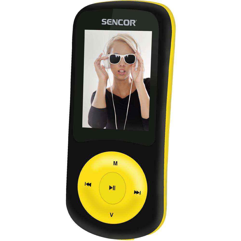 Přehrávač MP3/MP4 Sencor SFP 5870 BYL 8 GB