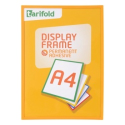 Kapsy samolepicí Tarifold Display Frame -  A4 / modrá