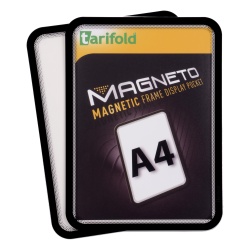 Kapsy magnetické Tarifold Magneto  -  A4 / černá / 2 ks