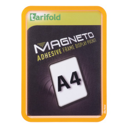 Kapsy samolepicí Tarifold Magneto  -  A4 / oranžová / 2 ks