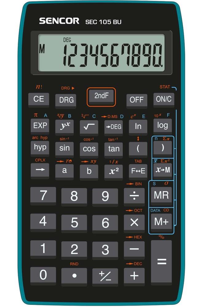 Kalkulačka Sencor SEC 105 BU