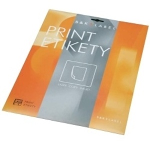Print etikety A4 pro  laserový a inkoustový tisk - 70 x 42,3 mm (21 etikety / arch)