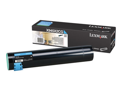 Lexmark - Vysoká výtěžnost - azurová - originál - kazeta s barvivem LCCP X945X2CG