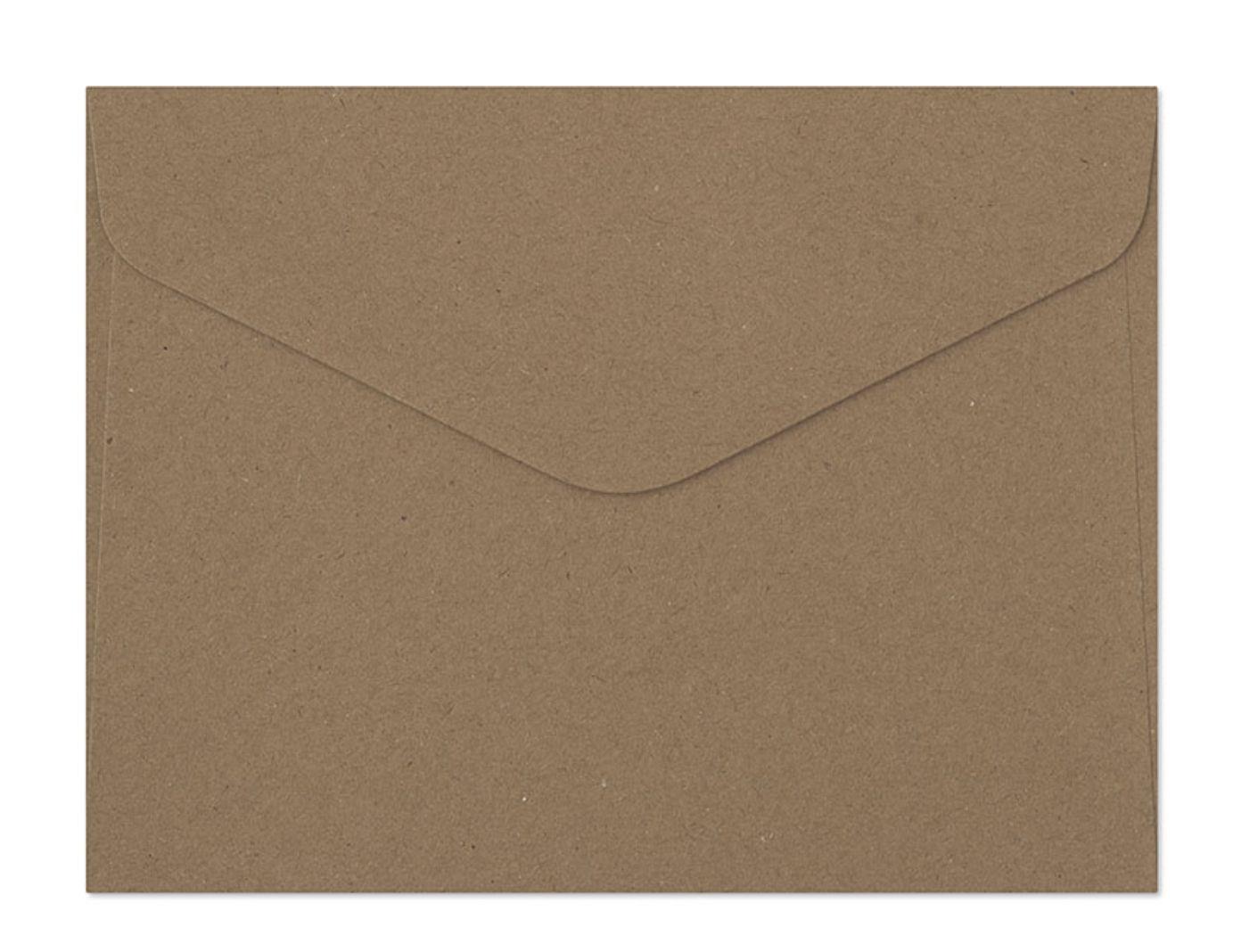 Galeria Papieru obálky C5 Kraft tmavě béžová 120g, 10ks