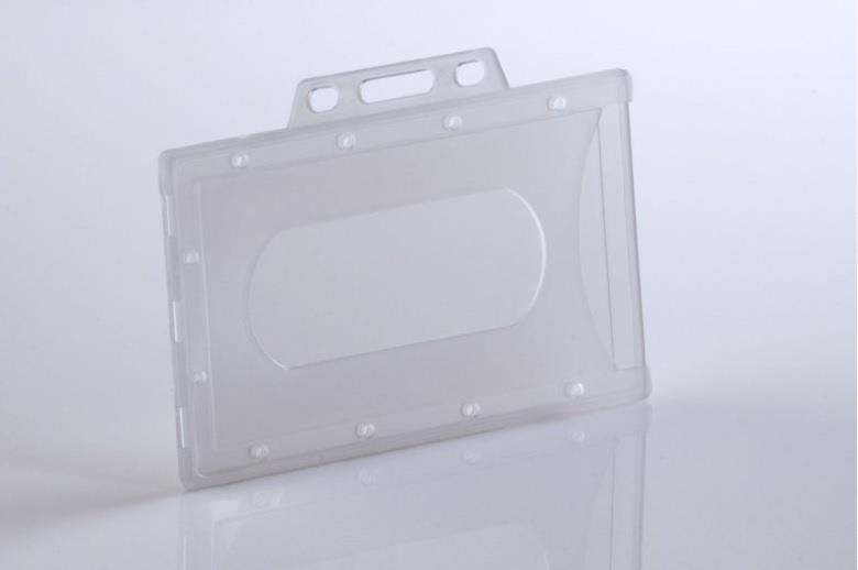 Pouzdro 54 x 86 mm na vstupní karty z tvrzeného plastu 100 ks