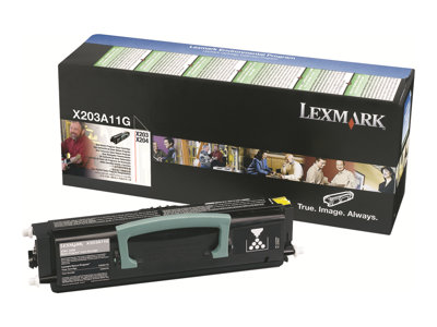 Lexmark - Černá - originál - kazeta s barvivem LCCP, LRP - X203A11G