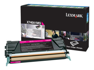 Lexmark - Purpurová - originál - kazeta s barvivem LCCP, LRP X746A1MG