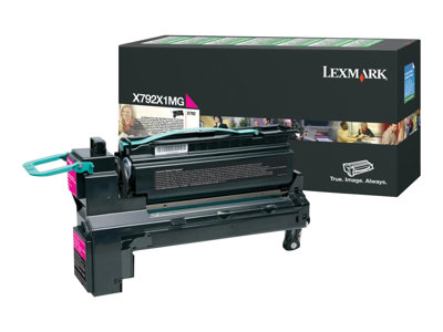 Lexmark - Extra vysoká výtěžnost - purpurová - originál - kazeta s barvivem LCCP, LRP X792X1MG