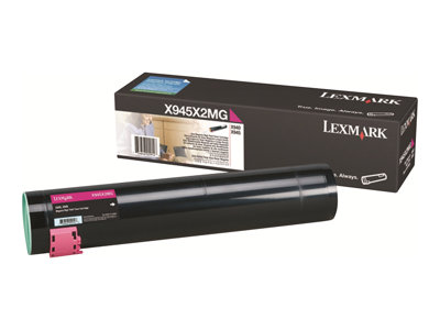 Lexmark - Vysoká výtěžnost - purpurová - originál - kazeta s barvivem LCCP X945X2MG