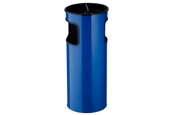 Odpadkový koš s popelníkem - modrý 50 l