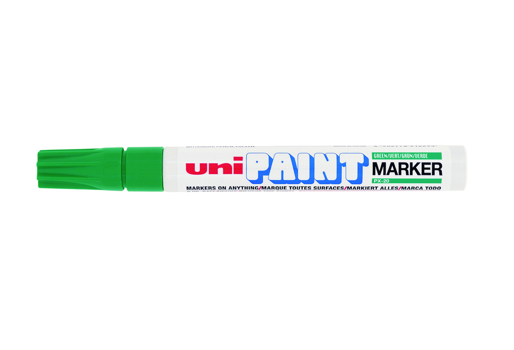 Popisovač UNI PAINT PX-20 lakový Medium zelený