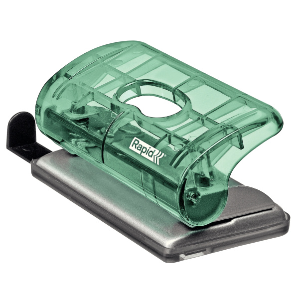 Kancelářský děrovač Rapid Colour´Ice FC5 mini - ledově zelená