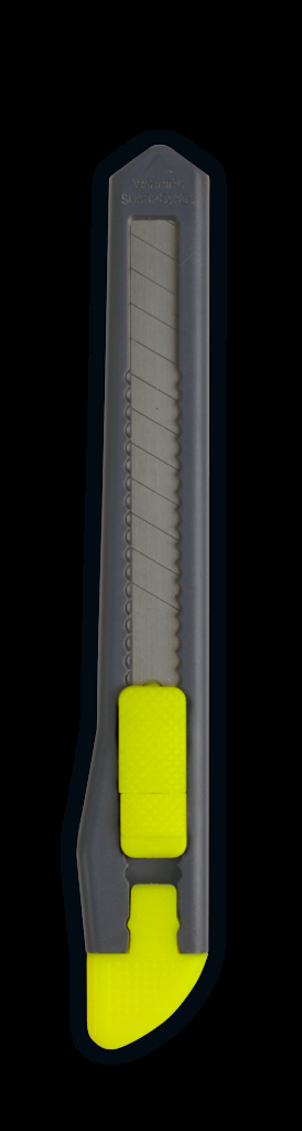 Odlamovací nůž Kores - malý 9 mm / barevný neonový mix