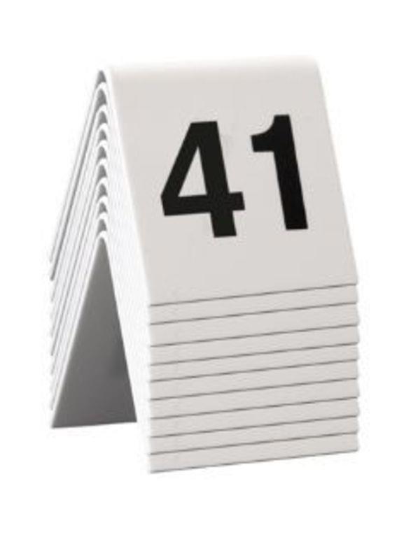 Securit Rozlišovací tabulky s čísly 51 až 60 (celkem 10ks)
