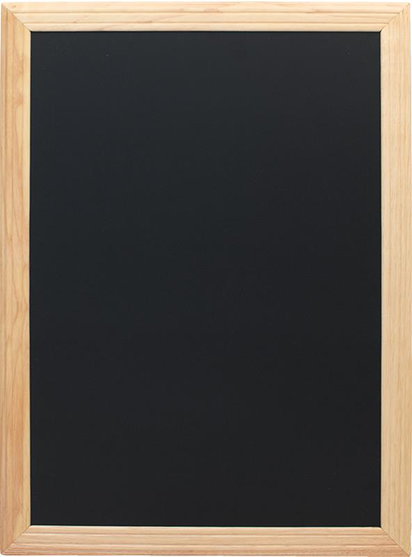 Nástěnná popisovací tabule UNIVERSAL, 60x80 cm, přírodní dřevo