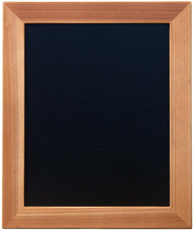 Nástěnná popisovací tabule WOODY s popisovačem, 20x24 cm, teak