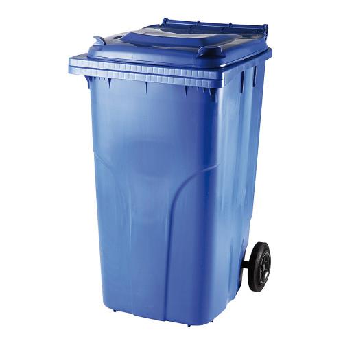 Plastová popelnice MEVA 240 l - modrá