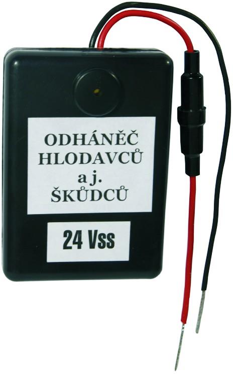 Ultrazvukový elektronický odháněč do osobních vozidel (24V) - slyšitelný