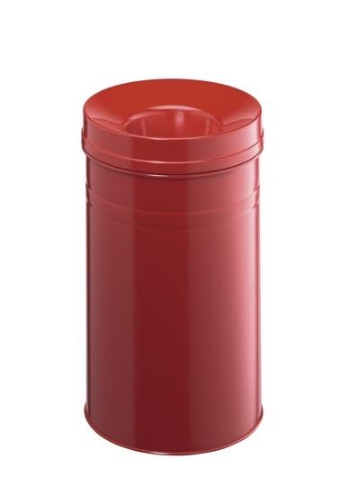 DURABLE Odpadkový koš SAFE+ kulatý 60 červený