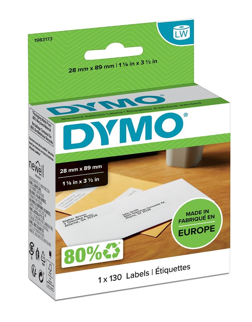 Dymo LabelWriter štítky 89 x 28mm, 130ks, 1983173