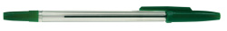 Kuličkové pero jednorázové  -  zelená