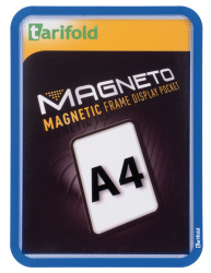 Kapsy magnetické Tarifold Magneto  -  A4 / modrá / 2 ks