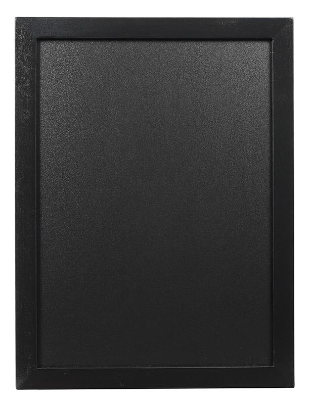 Securit Nástěnná popisovací tabule WOODY s popisovačem, 30x40 cm, černá