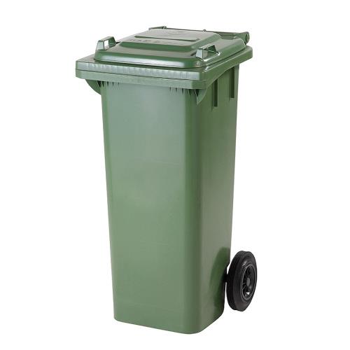 Plastová popelnice MEVA 80 l - zelená