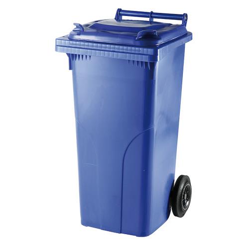 Plastová popelnice MEVA 120 l - modrá